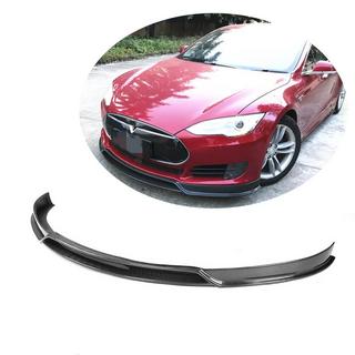 Etupuskurin lippa Lip V2 (2012-2016, Hiilikuitu) Tesla Model S 2012– kuva 1