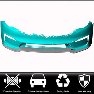 Etupuskurin lip-spoileri Lip V1 (2021+, Hiilikuitu) Tesla Model S 2012– kuva 2