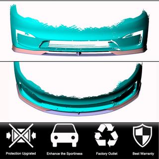Etupuskurin lip-spoileri Lip V2 (2021+, Hiilikuitu) Tesla Model S 2012– kuva 2