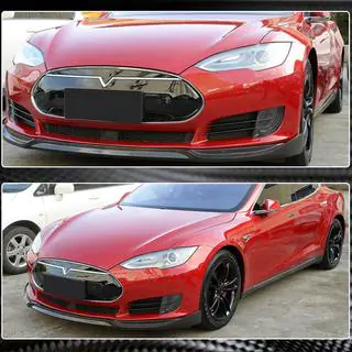 Etupuskurin spoilerilippa Lip V1 (2012-2016, Carbon) kuva 2