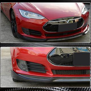 Etupuskurin spoilerilippa Lip V1 (2012-2016, Carbon) Tesla Model S 2012– kuva 3
