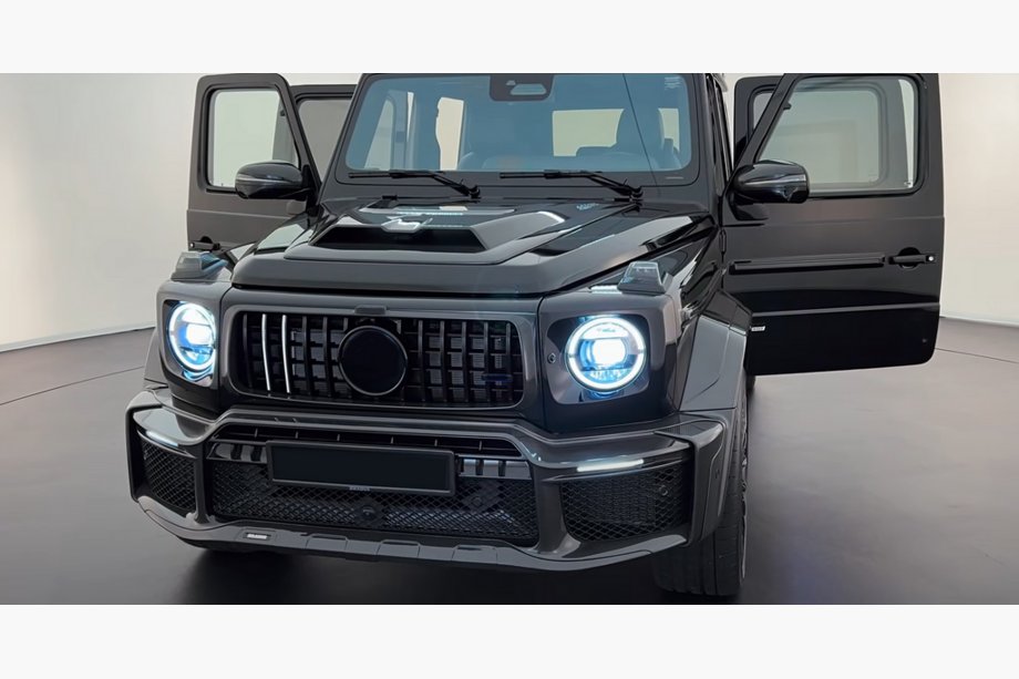 Mercedes G class W465 2025– Jäähdyttimen säleikön kehys Carbon V1 Image
