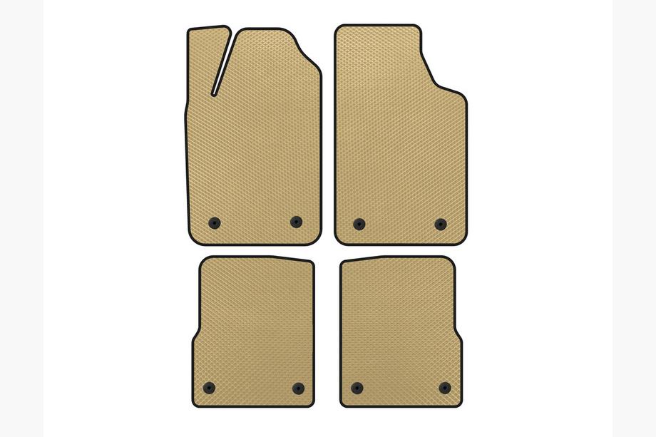 Audi A2 1999–2005 EVA-lattiamatot (HB, Beige) Image