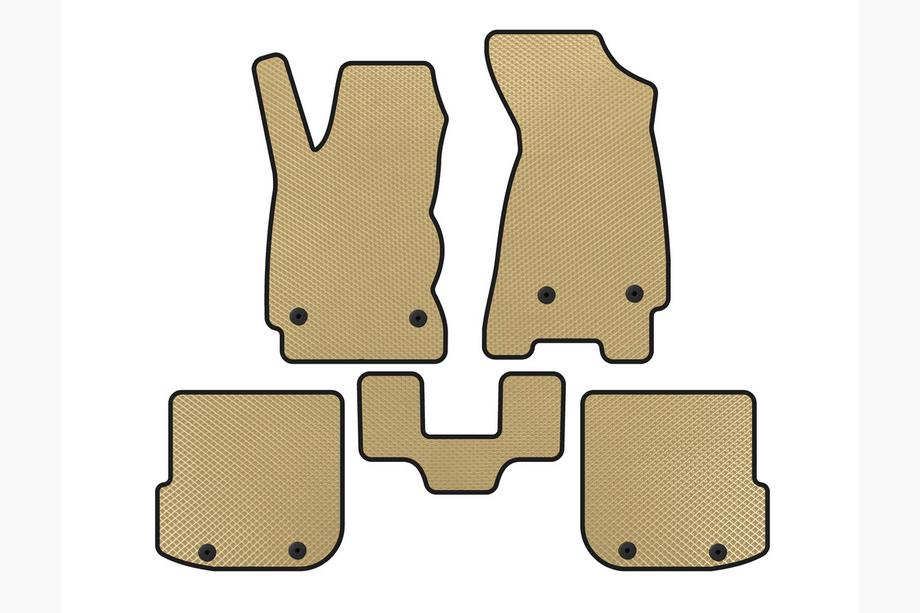 Audi A4 B5 1994–2001 EVA-lattiamatot (Avant, Beige) Image