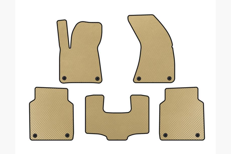 Audi A8 2010–2018 EVA-auton mattosarja (Long. Beige) Image