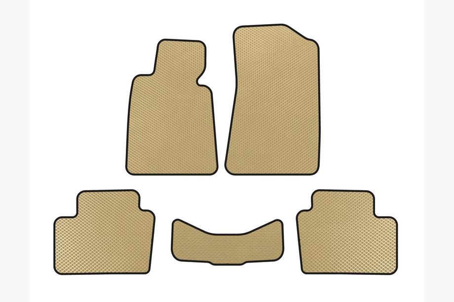 BMW 3-sarja E30 1982–1994 EVA-lattiamatot (Beige) Image