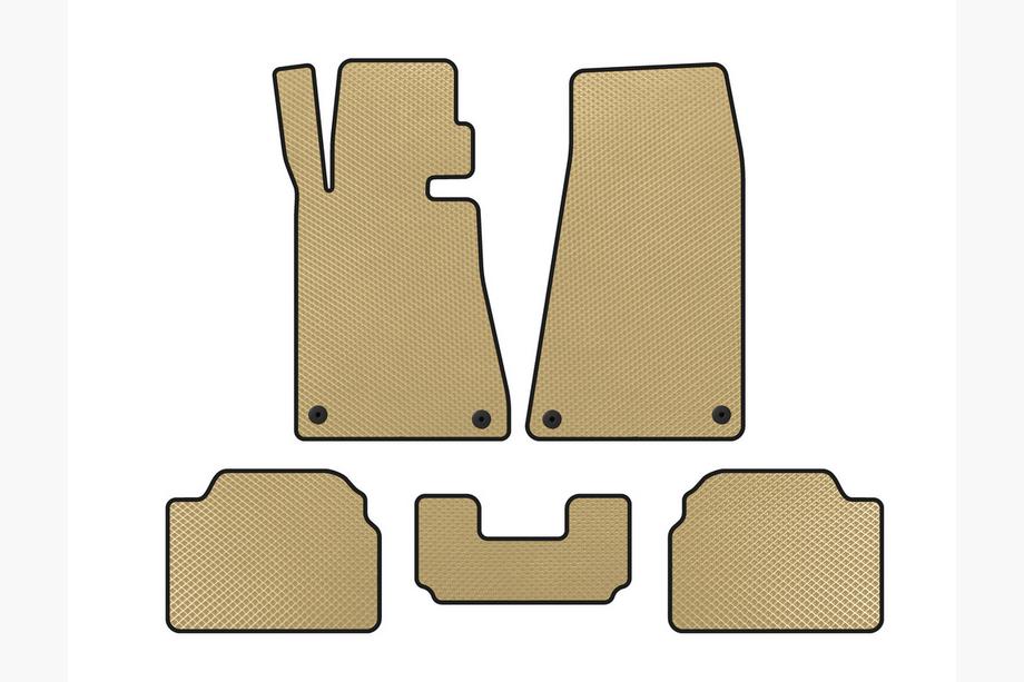 BMW 5-sarja E34 1988–1995 EVA-lattiamatot (Beige) Image