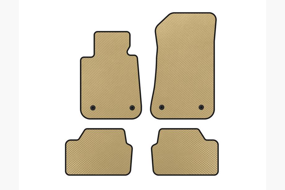 BMW 1-sarja E81/E82/E87/E88 2004–2011 EVA-lattiamatot (Beige) Image