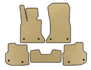 BMW 5-sarja F10/F11 2010–2016 EVA-lattiamatot matkustamoon 2010-2013 (beige) kuva 1