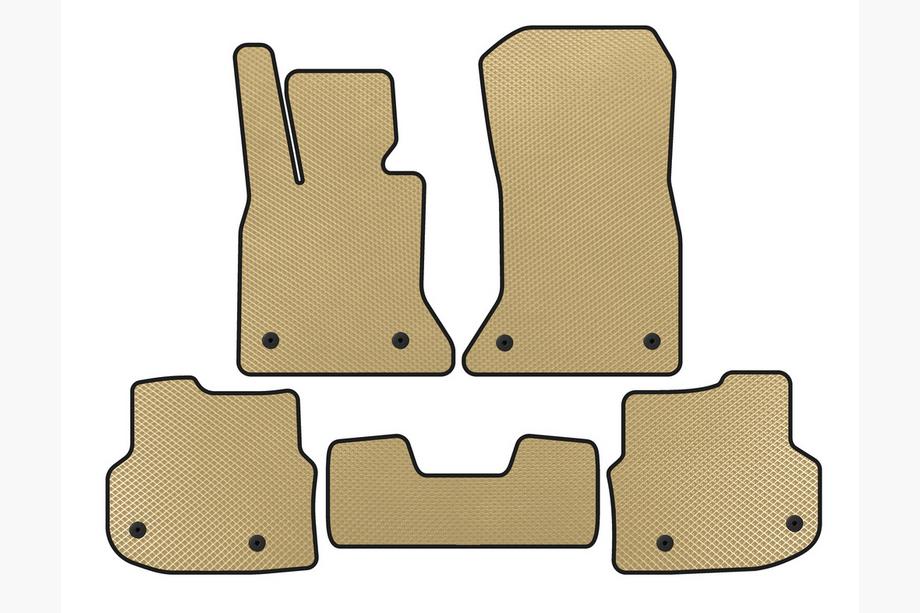 BMW 5-sarja F10/F11 2010–2016 EVA-lattiamatot matkustamoon 2010-2013 (beige) Image