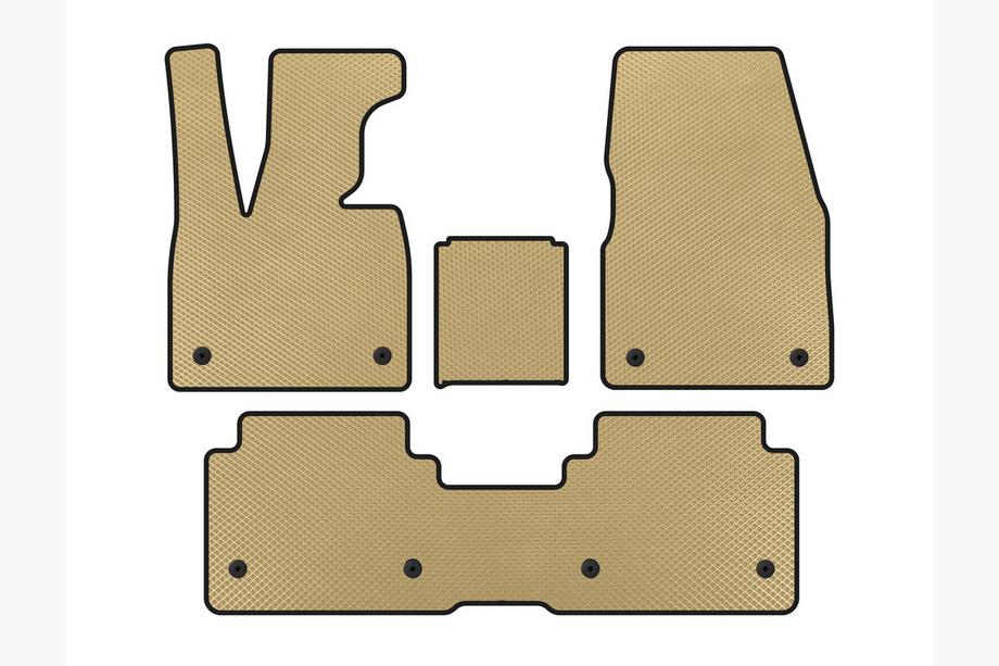 BMW I3 2013–2022 EVA-lattiamatot (Beige) Image