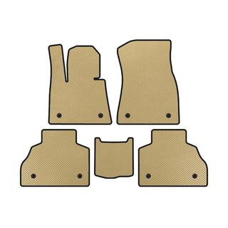 EVA-lattiamatot (2 riviä, beige) BMW X7 G07 2019–