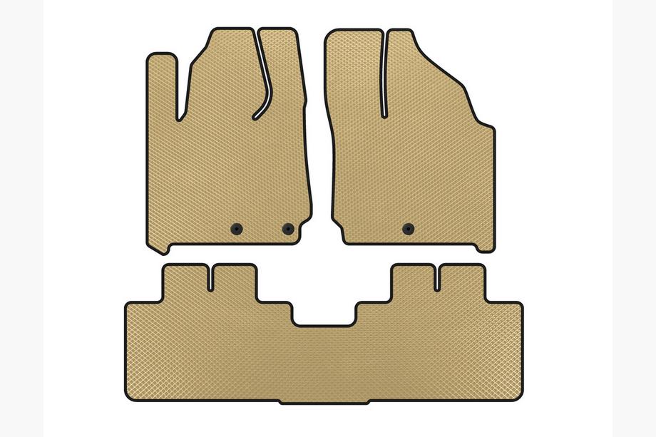 Cadillac SRX 2010–2016 EVA-lattiamatot (Beige) Image