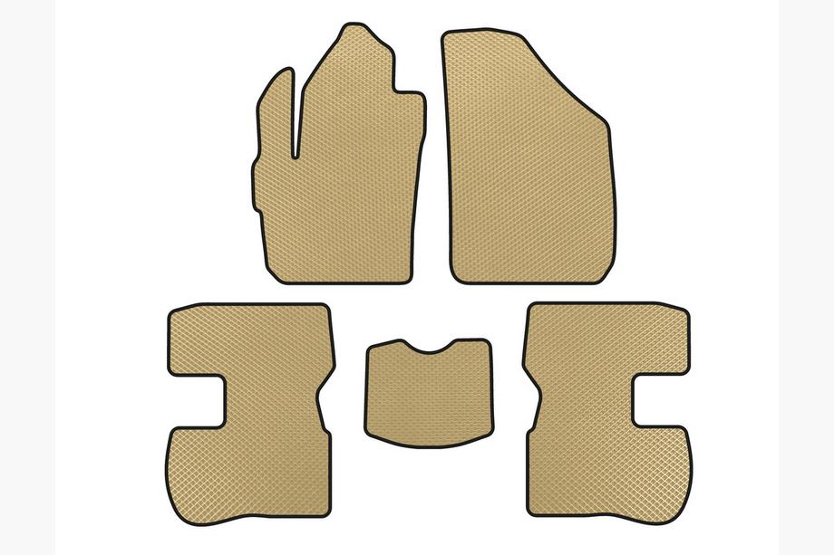 Chery Kimo 2007–2015 EVA-lattiamatot (Beige) Image