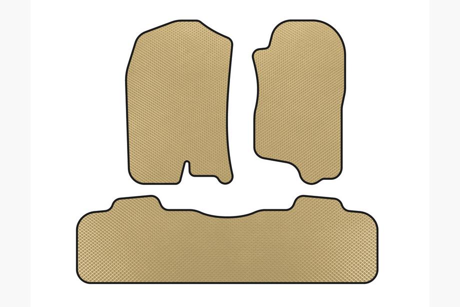 Chevrolet Tahoe 2007–2014 EVA-lattiamatot matkustamoon (2 riviä, 2007-2014, beige) Image