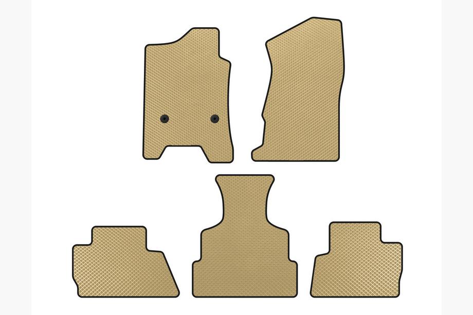 Chevrolet Tahoe 2014–2019 EVA-lattiamatot (2014-2020, Beige) Image