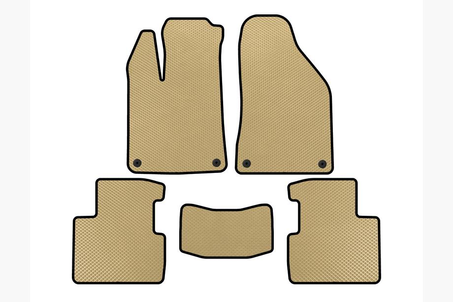 Chrysler 200 II 2014–2017 EVA-matot (SD, Beige) Image
