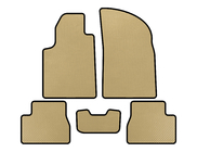 Citroen C-3 2002–2009 EVA-lattiamatot (Beige) kuva 1