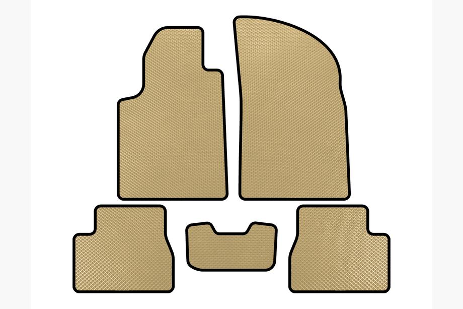 Citroen C-3 2002–2009 EVA-lattiamatot (Beige) Image