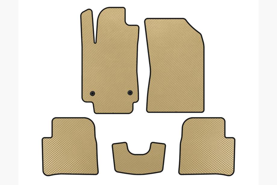 Citroen C-3 2016–2023 EVA-lattiamatot (HB, Beige) Image