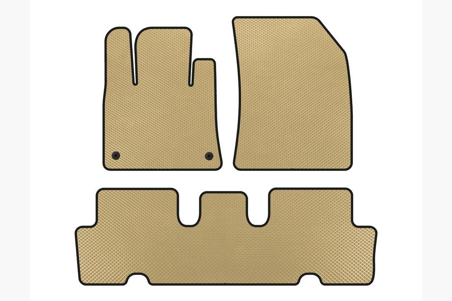 Citroen C-4 Picasso 2013–2022 EVA V1 lattiamatot (2 riviä, beige) Image