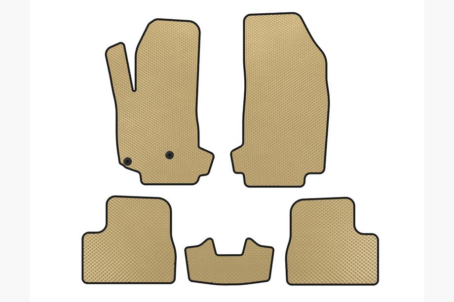 Citroen DS-3 2009–2016 EVA-auton mattosarja V-2 (Beige) Image