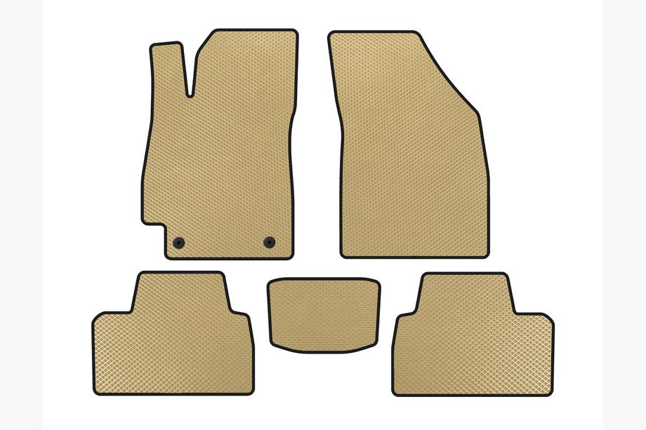 Daewoo Nubira 1997–1999 EVA-matot (SD, Beige) Image