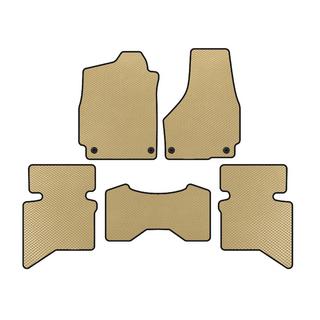 EVA-lattiamatot (2009+, 5-paikkainen/4-paikkainen ohjaamo, beige) Dodge RAM (DS/DJ/D2) 2009–2024
