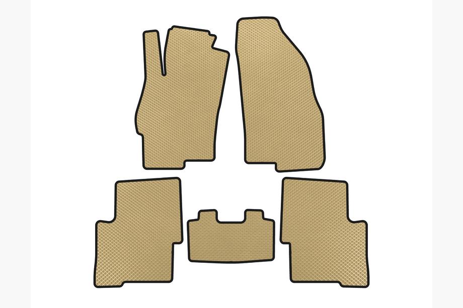 Fiat Linea 2006–2018 EVA-matot (SD, Beige) Image