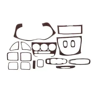 Kojelaudan puukuosilistat