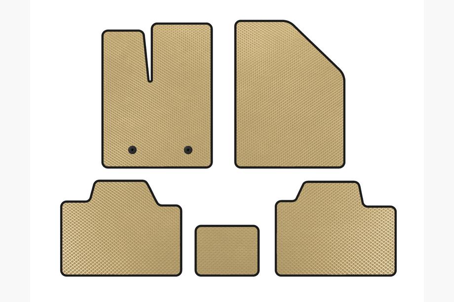 Ford Edge 2006–2014 EVA-lattiamatot (Beige) Image