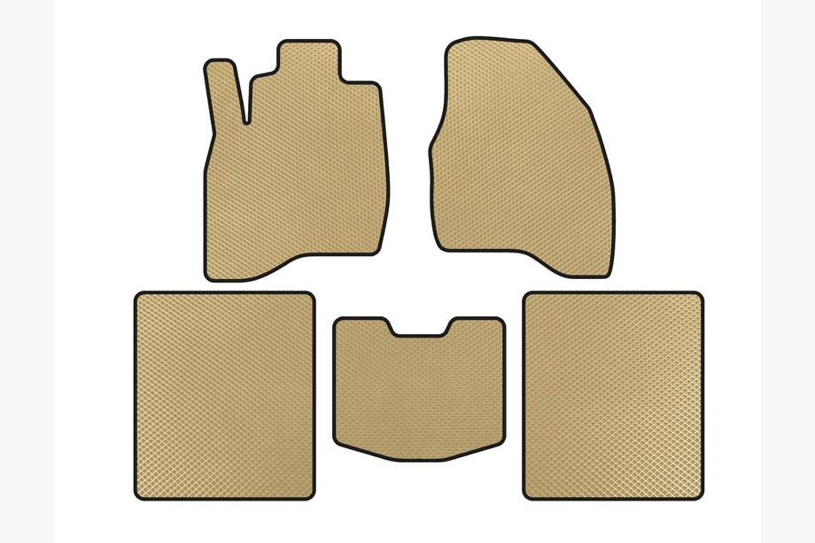 Ford Explorer 2011–2019 EVA-autolattiamatot (2015-2019, 5-paikkainen, Beige) Image