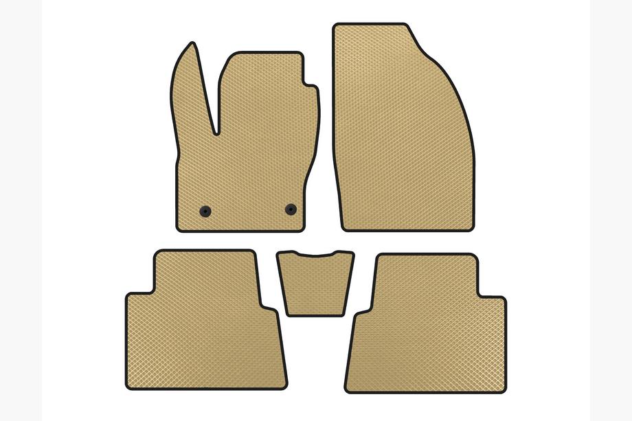 Ford Kuga 2008–2013 EVA-lattiamatot (Beige) Image