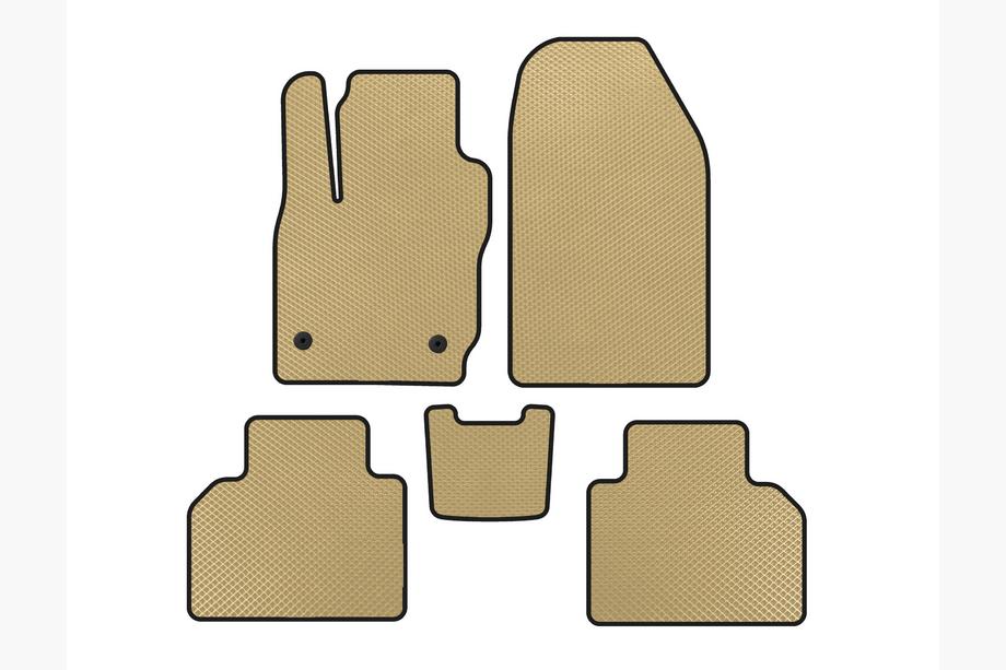 Ford Courier 2014–2023 EVA-lattiamatot (Beige) Image