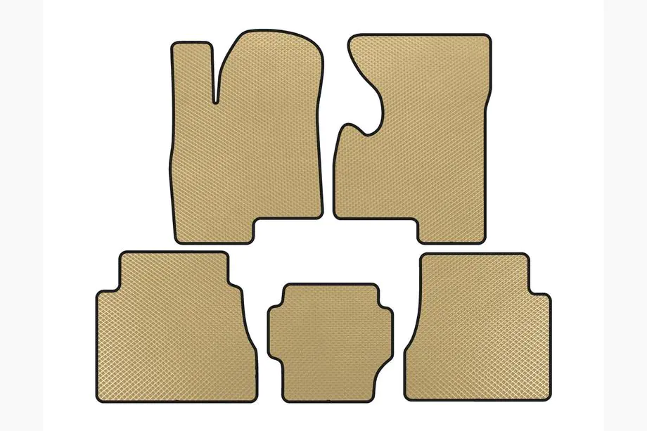 Hummer H2 2002–2009 EVA-lattiamatot (Beige) Image