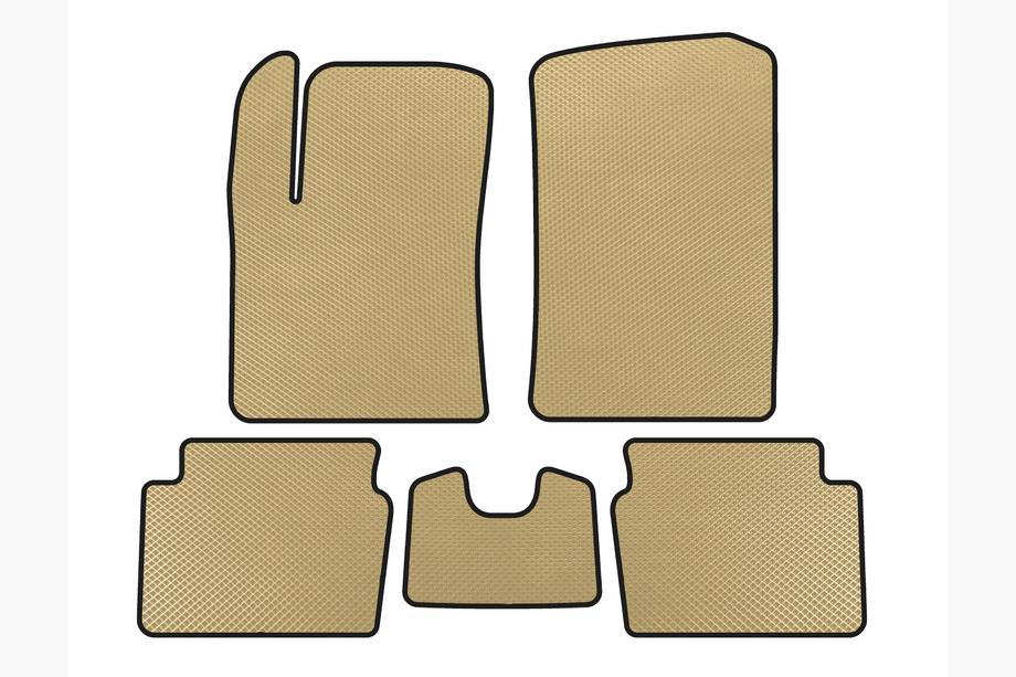 Hyundai I-10 2008–2013 EVA-lattiamatot (HB, Beige) Image
