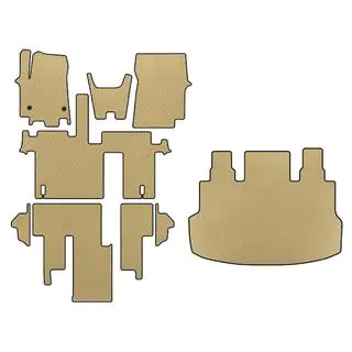 EVA-lattiamatot (täysi matkustamotila, 1+1,5/9-paikkainen, beige)