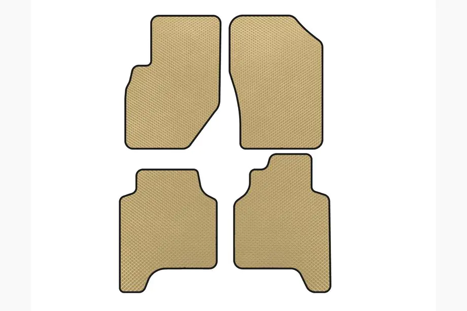 Hyundai Terracan 2001–2007 EVA-lattiamatot (Beige) Image
