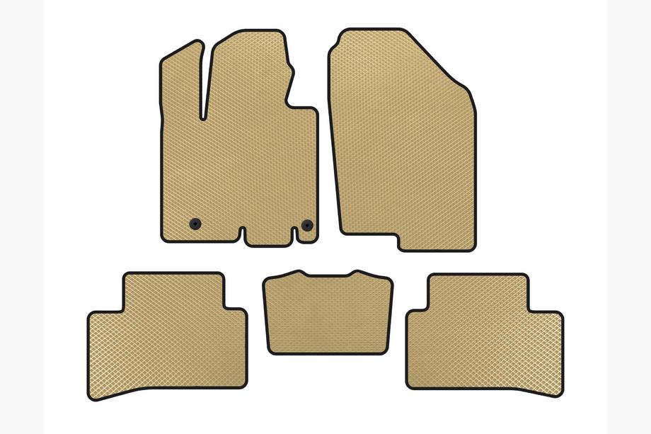 Hyundai Tucson NX4 2021– EVA-lattiamatot (Beige) Image