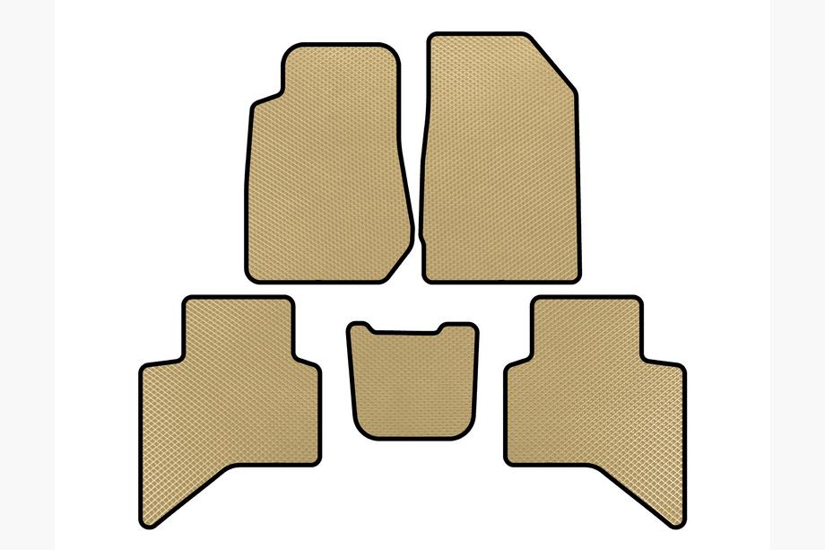 Isuzu D-Max 2019– EVA-lattiamatot (Beige) Image