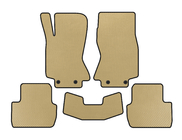 Jaguar S-Type 1999–2008 EVA-lattiamatot (Beige) kuva 1