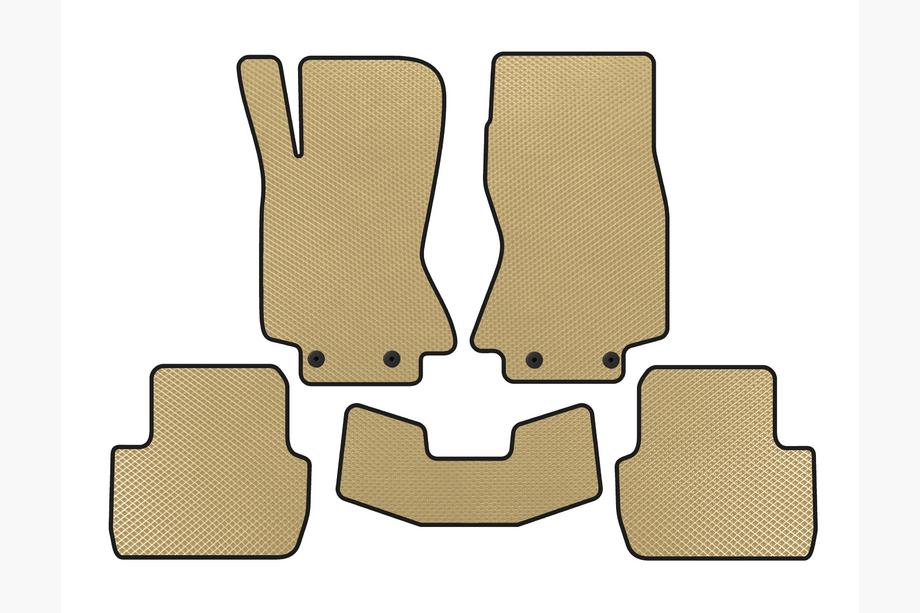 Jaguar S-Type 1999–2008 EVA-lattiamatot (Beige) Image