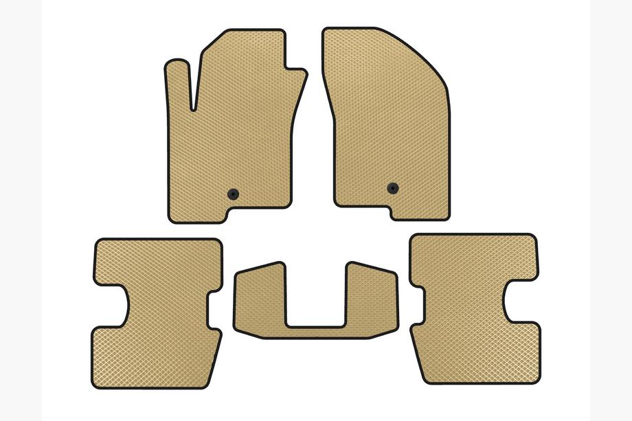 Jeep Patriot 2007–2016 EVA-lattiamatot (Beige) Image