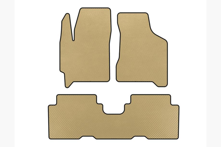 Kia Carens 1999–2012 EVA-lattiamatot (Beige) Image