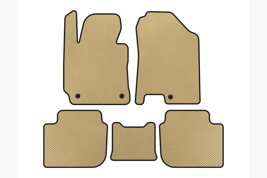 Kia Cerato 3 2013–2018 EVA-matot (SD, Beige) Image
