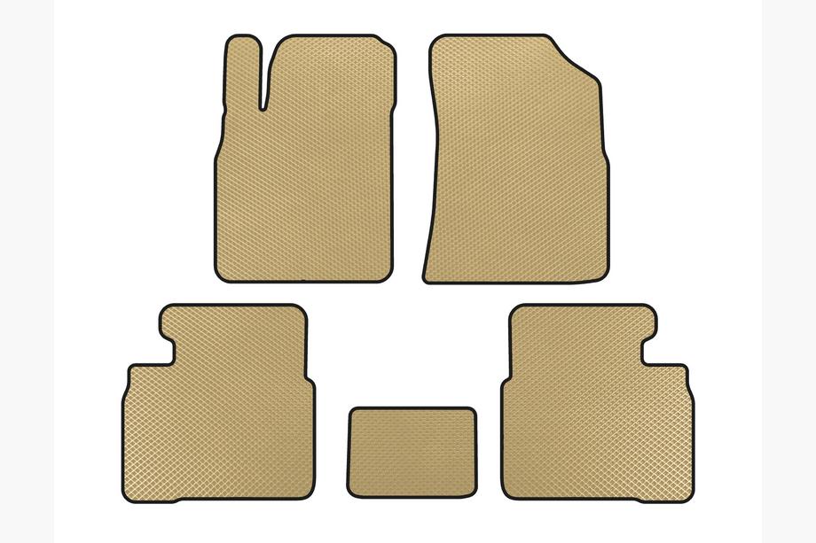 Kia Magentis 2000–2005 EVA-lattiamatot (Beige) Kuva 1
