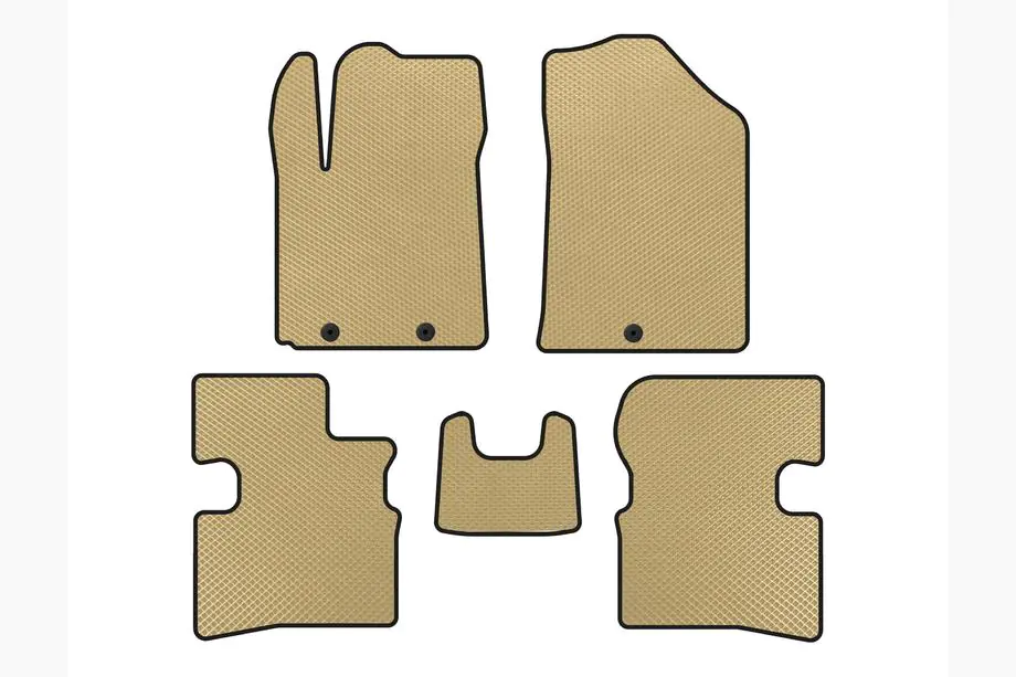 Kia Picanto 2004–2011 EVA-mattosarja (2009-2011, HB, Beige) Image