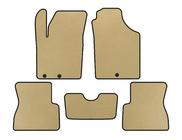Kia Picanto 2011–2016 EVA-lattiamatot (Beige) kuva 1
