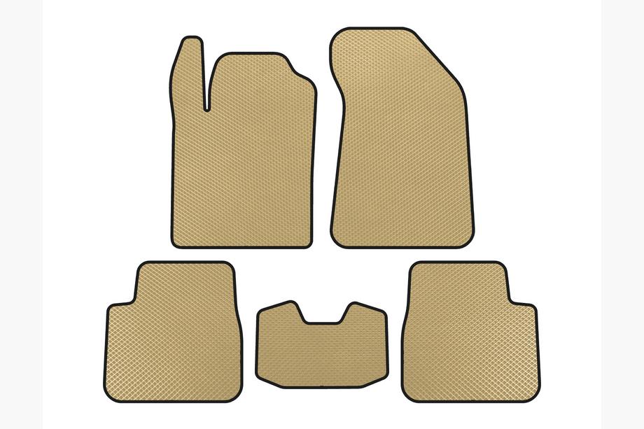 Lancia Delta 2008–2014 EVA-lattiamatot (Beige) Image
