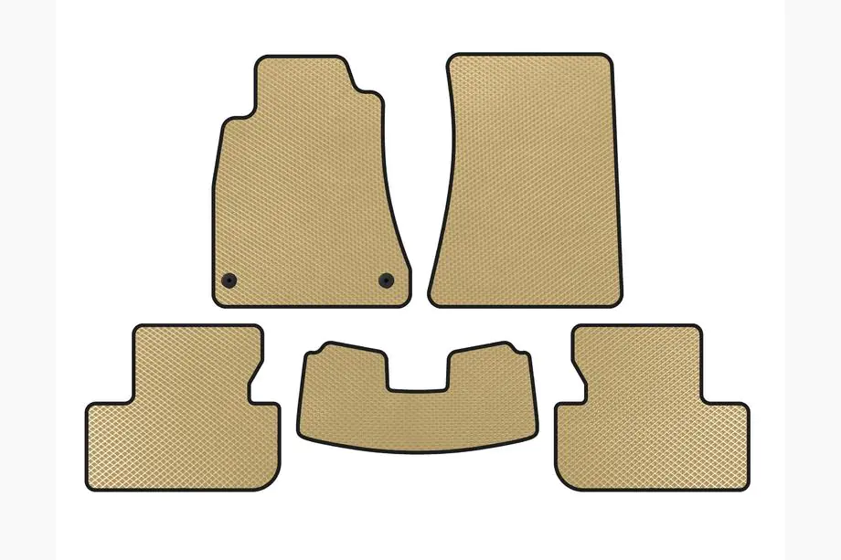 Lexus IS 2005–2013 EVA-autolattiamatot (SD, ei neliveto, beige) Image